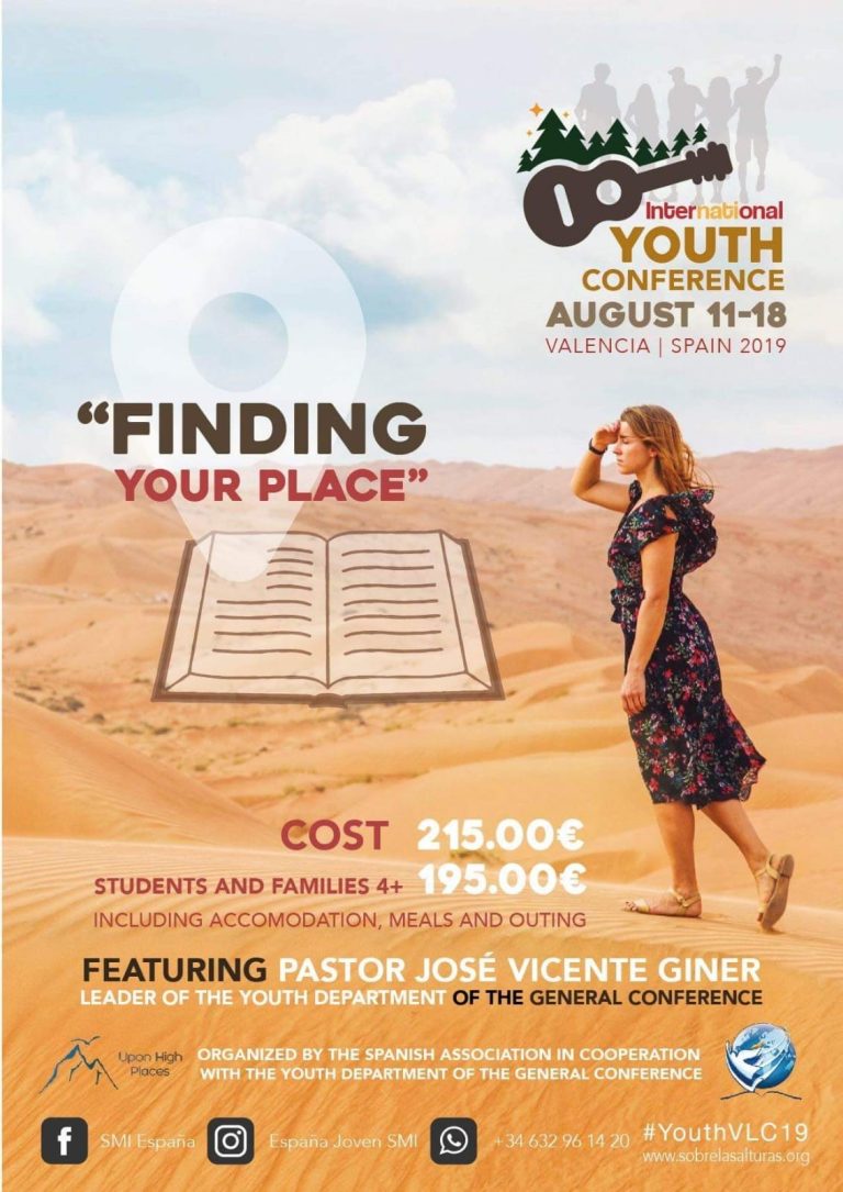 International Youth Conference Aug 11-18, 2019