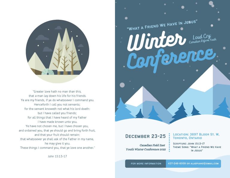 Winter Conference – Dec 23-25, 2022
