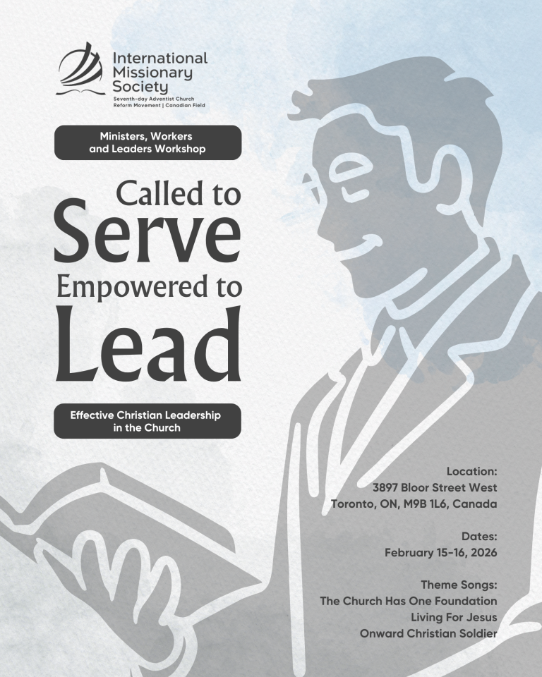 Ministers, Workers and Leaders Workshop