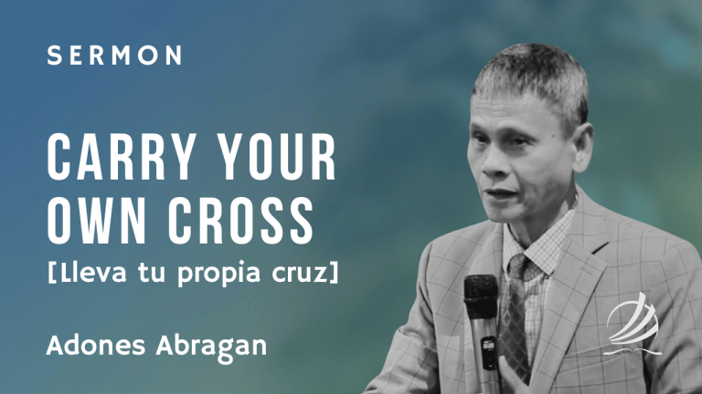 Carry Your Own Cross (Lleva tu propia cruz)