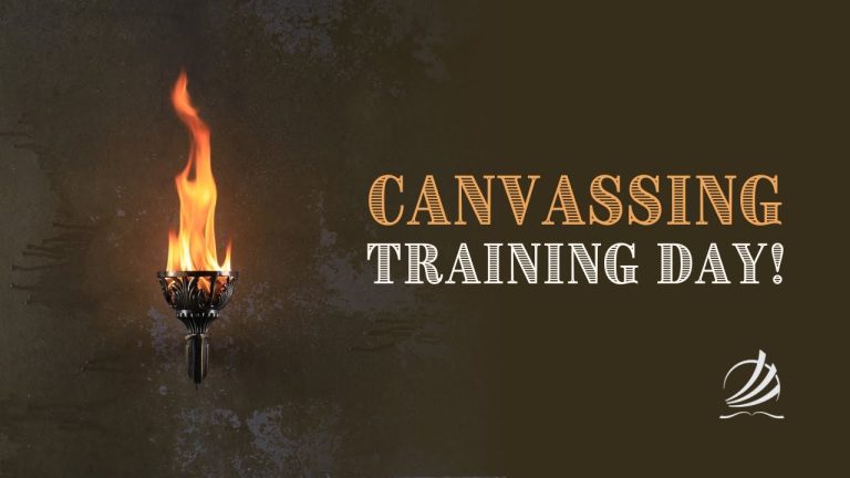 Canvassing Training Day Full Live Video
