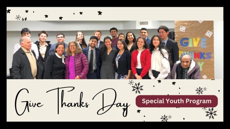 Give Thanks Day | Special Youth Program