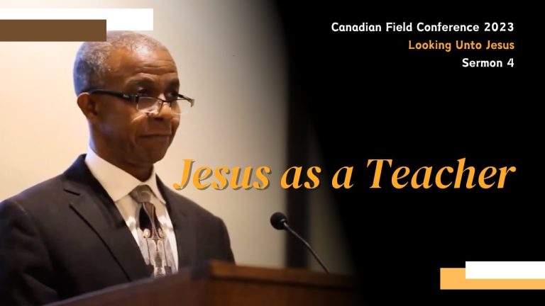 “Jesus as a Teacher”