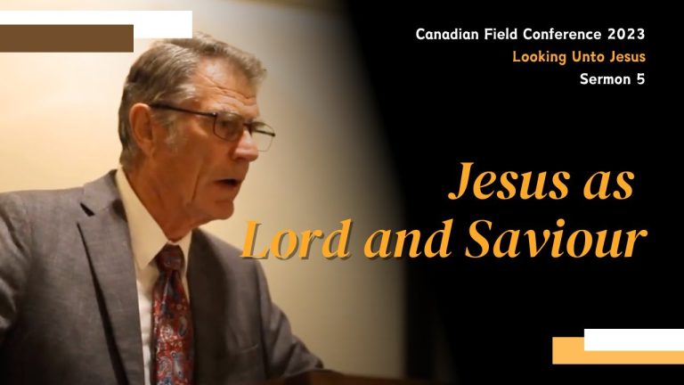 “Jesus as Lord and Saviour”