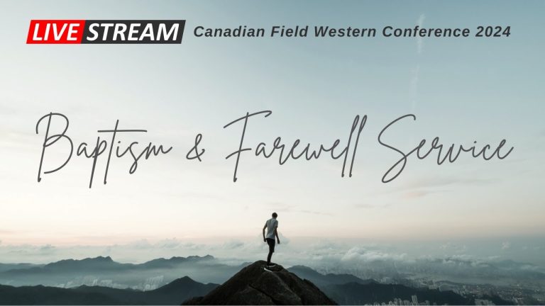 “Baptism & Farewell Service”