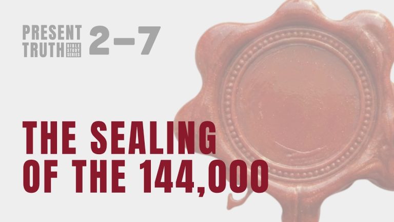 The Sealing of The 144,000